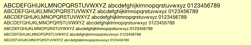 Helonia Neue Font PS Screenshot